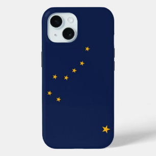 Coque Pour iPhone 15 Apple iPhone 15 Coque-Mate avec drapeau de l'Alask