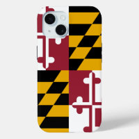 Apple iPhone 15 Coque-Mate avec drapeau Maryland