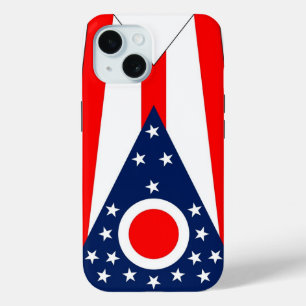 Coque Pour iPhone 15 Apple iPhone 15 Coque-Mate avec drapeau Ohio