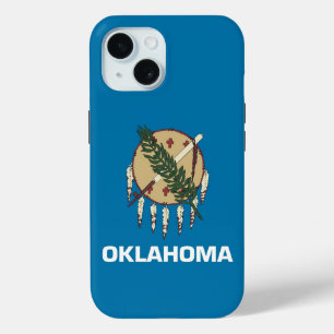Coque Pour iPhone 15 Apple iPhone 15 Coque-Mate avec drapeau Oklahoma