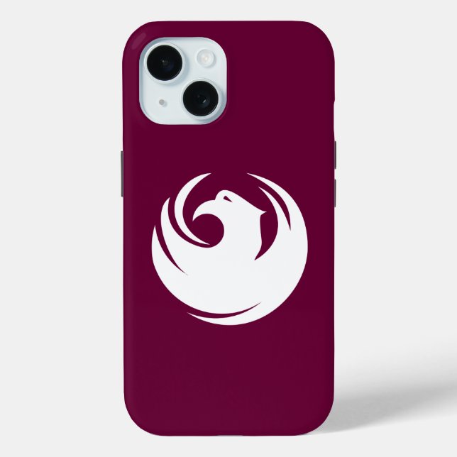 Coques Case-Mate iPhone Apple iPhone 15 Coque-Mate avec drapeau Phoenix (Verso)