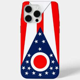 Coque iPhone 15 Pro Max Apple iPhone 15 Pro Max Coque, Ohio State Flag