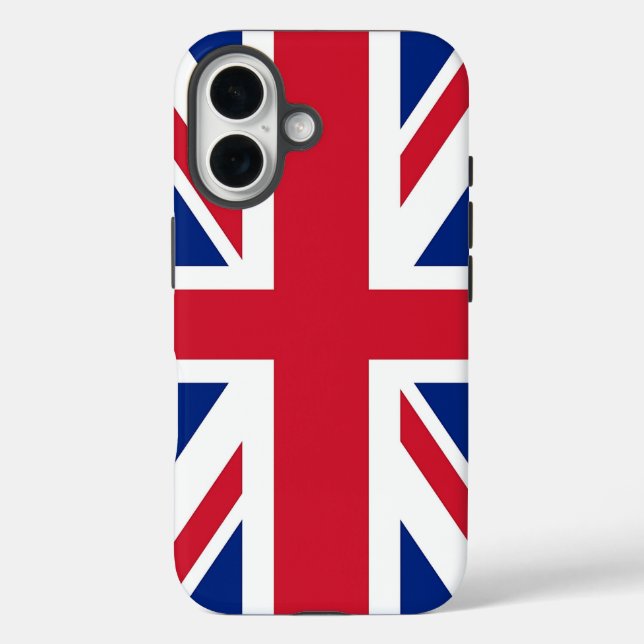 Coques Case-Mate iPhone Apple iPhone 16 Case-Mate with United Kingdom flag (Verso)