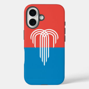 Coque Pour iPhone 16 Apple iPhone 16 Coque-Mate avec drapeau de Kansas