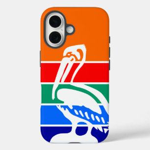 Coque Pour iPhone 16 Apple iPhone 16 Coque-Mate avec drapeau de Saint-P