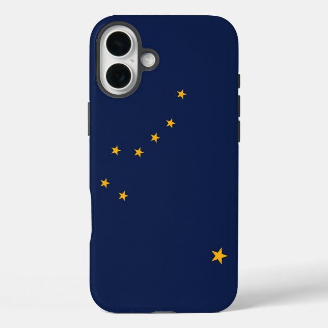 Coques Case-Mate iPhone Apple iPhone 16 Plus Coque-Mate, drapeau de l'Alas (Verso)