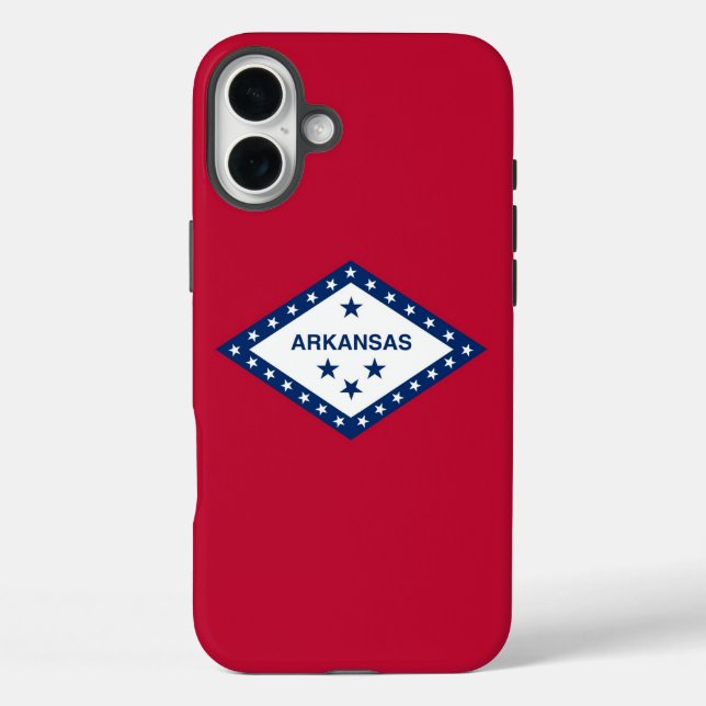 Coques Case-Mate iPhone Apple iPhone 16 Plus Coque-Mate, drapeau de l'Arka (Verso)