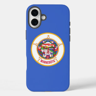 Coques iPhone 16 Plus Apple iPhone 16 Plus Coque-Mate, drapeau du Minnes