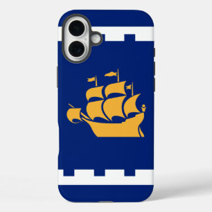Coques iPhone 16 Plus Apple iPhone 16 Plus Mate, drapeau de la ville de