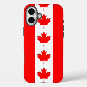 Coques iPhone 16 Plus Apple iPhone 16 Plus Mate, drapeau du Canada