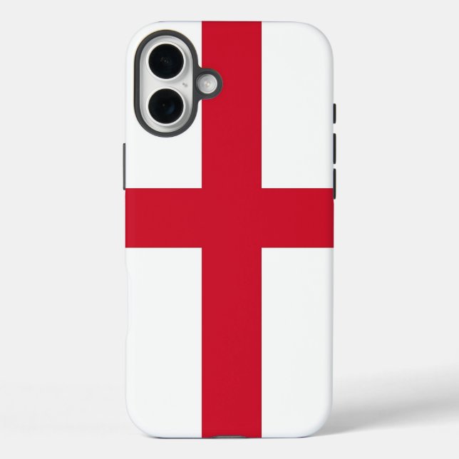 Coques Case-Mate iPhone Apple iPhone 16 Plus Mate, England flag (Verso)