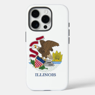 Coques iPhone 16 Pro Apple iPhone 16 Pro Coque-Mate, drapeau de l'Illin