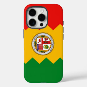 Coques iPhone 16 Pro Apple iPhone 16 Pro Coque-Mate, drapeau de Los Ang