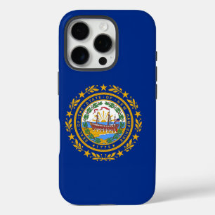 Coques iPhone 16 Pro Apple iPhone 16 Pro Coque-Mate, drapeau du New Ham