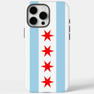 Coques iPhone 16 Pro Max Apple iPhone 16 Pro Max Coque, drapeau de Chicago
