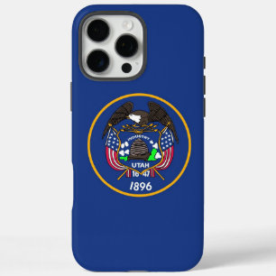 Coques iPhone 16 Pro Max Apple iPhone 16 Pro Max, drapeau ancien de l'Utah