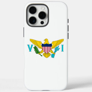Coques iPhone 16 Pro Max Apple iPhone 16 Pro Max, États-Unis, drapeau des Î