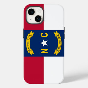 Coque Pour iPhone 14 Apple patriotique iPhone 14, Caroline du Nord