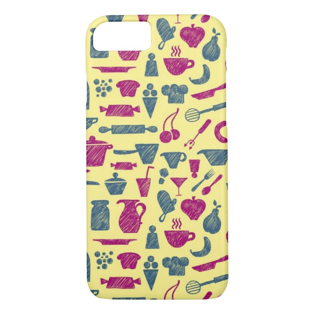 Coques Case-Mate iPhone Approvisionnements de cuisine (Dos)