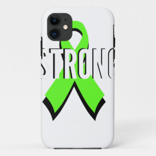 Case-Mate iPhone Case appui de vert de chaux de lymphome non Hodgkinien