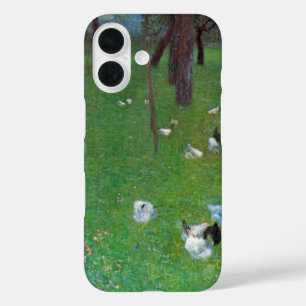 Coques iPhone 16 Après la pluie, poulets de jardin par Gustav Klimt