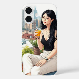 Coque Pour iPhone 16 Après le jardin, un soupir de calme