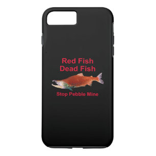 Coque iPhone 8 Plus/7 Plus Après Saumon - Arrêter la mine de galets