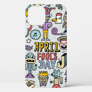 Case-Mate iPhone Case April fools day drôle doodle colorful set 1. Vinta