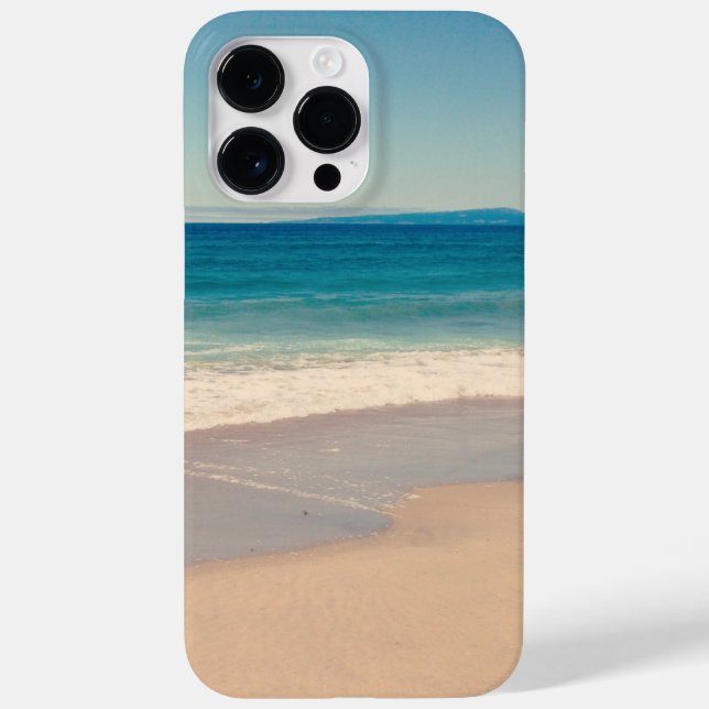 Coques Case-Mate iPhone Aqua Beach Scene (Verso)