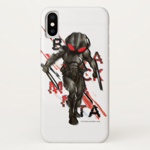 Case-Mate iPhone Case Aquaman   Black Manta Scattered Typography Graphic