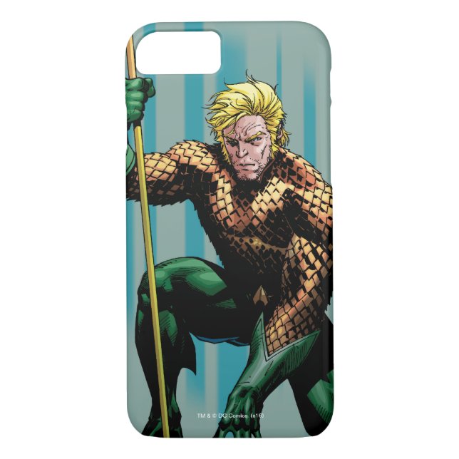 Coques Case-Mate iPhone Aquaman Crouching 2 (Dos)