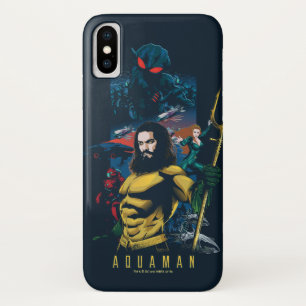 Case-Mate iPhone Case Aquaman   Orin, Mera et Black Manta Graphic