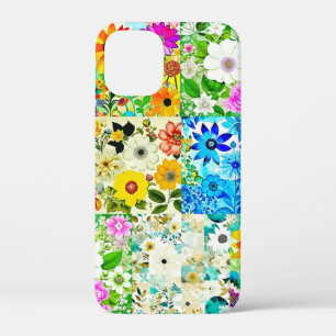 Case-Mate iPhone Case Aquarelle Art Patchwork Floral Fleurs