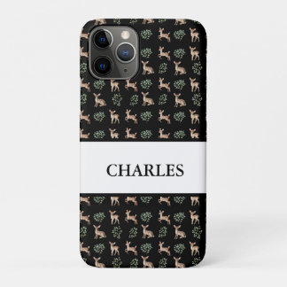 Case-Mate iPhone Case Aquarelle Bébé Cerf et Feuille Nom du Motif
