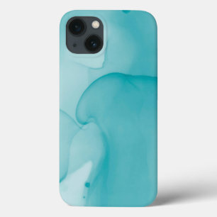 Case-Mate iPhone Case Aquarelle bleu contemporain Encre d'alcool