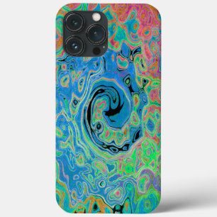 Case-Mate iPhone Case Aquarelle bleu Super Abstrait rétro liquide