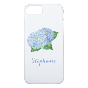 Coques Pour iPhone Aquarelle Blue Hydrangea