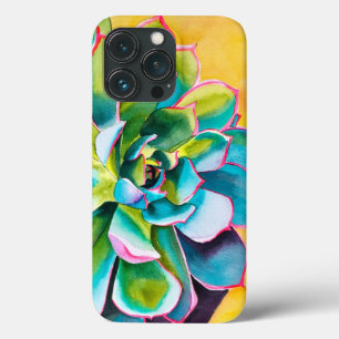 Case-Mate iPhone Case Aquarelle botanique succulent