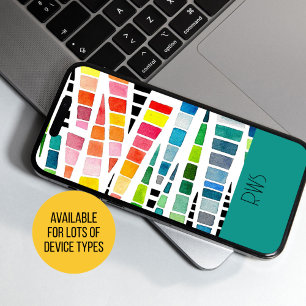 Coque Pour iPhone 14 Aquarelle couleur arc-en-ciel mosaïque Abstraite