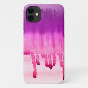 Case-Mate iPhone Case Aquarelle couleur rose violet tendance Ombre Desig
