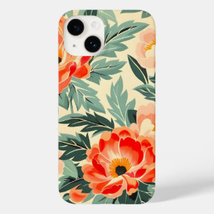 Coque Pour iPhone 14 Aquarelle crémeuse en fleur de poire Vintage