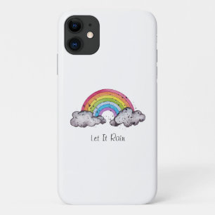 Case-Mate iPhone Case Aquarelle Cute Arc-En-Ciel Et Nuages
