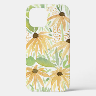 Case-Mate iPhone Case Aquarelle de fleurs jaunes