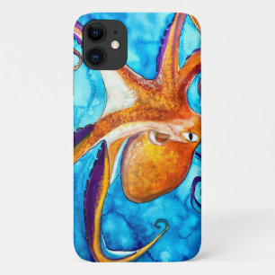Case-Mate iPhone Case Aquarelle de poulpe sous l'art marin