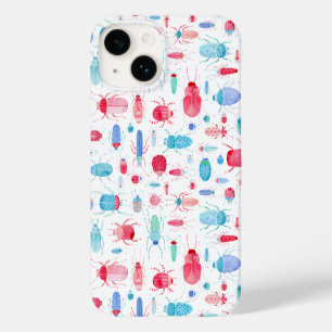 Coque Pour iPhone 14 Aquarelle du scarabée