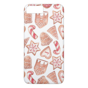 Case-Mate iPhone Case Aquarelle Festive Cookies de Noël