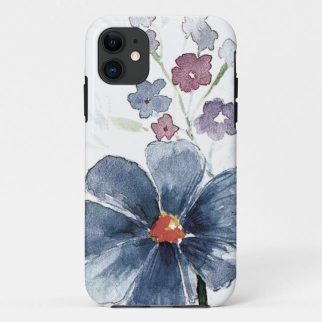 Coques Case-Mate iPhone aquarelle florale (Dos)