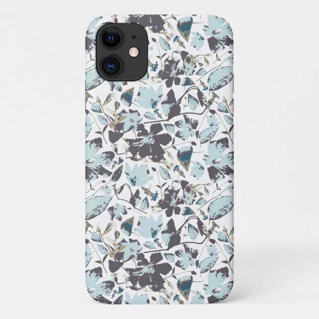 Coques Case-Mate iPhone Aquarelle florale claire Clematis Vine (Dos)