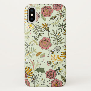 Case-Mate iPhone Case Aquarelle Florale Fleurs d'abeille Élégante Modern