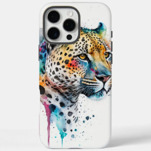 Coques iPhone 16 Pro Max Aquarelle Jaguar